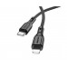 USB кабель Borofone BX66 Type-C - Lightning 3A 20W PD 1m чорний