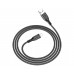 USB кабель Borofone BX66 Lightning 2.4A 1m чорний