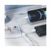 USB кабель Borofone BX66 Lightning 2.4A 1m білий