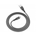 USB кабель Borofone BX66 Micro 2.4A 1m чорний