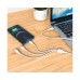 USB кабель Borofone BX66 3 в 1 Lightning/ Micro-USB/ Type-C 2A 1m білий