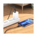 USB кабель Borofone BU32 з дисплеєм Lightning 2.4A 1.2m чорний