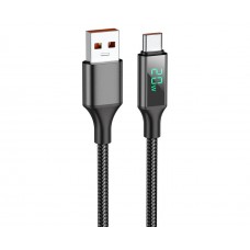 USB кабель Borofone BU32 1m 5A Type-C чорний
