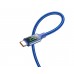 USB кабель Borofone BU32 з дисплеєм Type-C 5A 1.2m синій