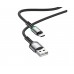 USB кабель Borofone BU33 с индикатором Micro 2.4A 1.2m черный