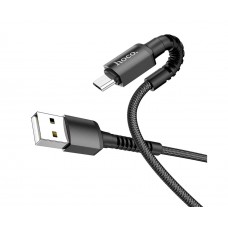 USB кабель Hoco X71 Micro 2.4A 1m чорний