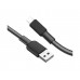 Кабель Hoco X69 USB to Lightning 1m black white