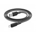 Кабель Hoco X69 USB to Lightning 1m black white