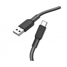 Кабель Hoco X69 USB to Type-C 1m черно-белый