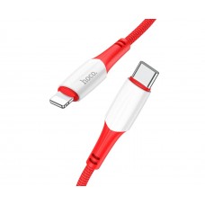 USB кабель Hoco X70 1m PD Type-C на Lightning червоний