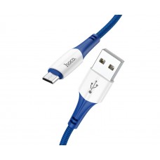 USB кабель Hoco X70 1m Micro синій