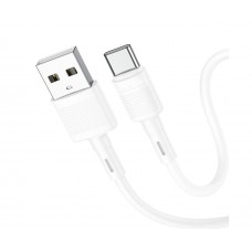 USB кабель Hoco X83 Type-C 3A 1m білий