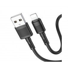 Кабель Hoco X83 USB to Lightning 1m black