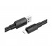 Кабель Hoco X84 USB to MicroUSB 1m black