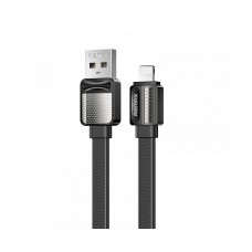 USB кабель Remax RC-154i Lightning 2.4A 1m чорний