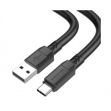USB кабель Borofone BX81 Type-C 3A 1m черный