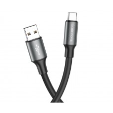 USB кабель Borofone BX82 Type-C 3A 1m чорний