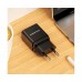Сетевое зарядное устройство Borofone BA19A 1 USB 1A чёрное