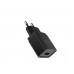 Зарядний пристрій Borofone BA19A 1 USB 1A чорний