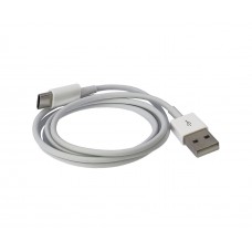 USB кабель Type-C 1m в упаковці білий