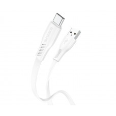 USB кабель Borofone BX85 Type-C 3A 1m білий