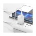 USB кабель Borofone BX85 Lightning 2.4A 1m білий
