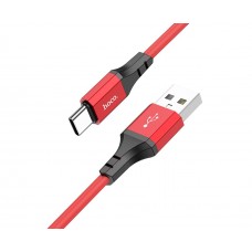 Кабель Hoco X86 USB to Type-C 1m красный