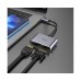 Мультиадаптер хаб Hoco HB29 2в1 Type-C to HDMI (F)/VGA (F) 0.15m