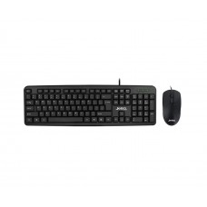 Комплект клавиатура и мышь Jedel G10 (ENG/ РУС) черный