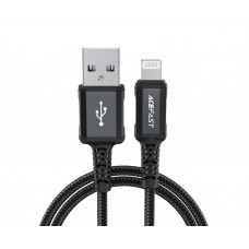 Кабель Acefast C4-02 USB to Lightning 1.8m чорний
