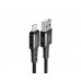 Кабель Acefast C1-02 USB to Lightning 1.2m черный