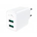 Сетевое зарядное устройство Acefast A33 2 USB 3A 18W QC белое