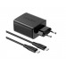 Зарядний пристрій Acefast A13 1 USB/2 Type-C 3.25A 65W PD QC з кабелем Type-C - Type-C 1.2m чорний