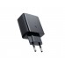 Сетевое зарядное устройство Acefast A5 1 USB/ 1 Type-C 2.4A 32W PD QC черное