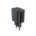 Сетевое зарядное устройство Acefast A33 2 USB 3A 18W QC черное