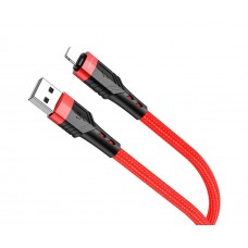 Кабель Borofone BU35 USB to Lightning 1.2m червоний