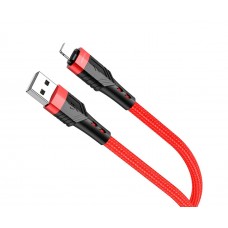 Кабель Borofone BU35 USB to Lightning 1.2m красный