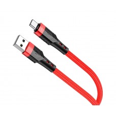 Кабель Borofone BU35 USB to Type-C 1.2m красный