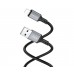 USB кабель Borofone BX83 Lightning чорний