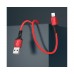 USB кабель Borofone BX83 Lightning  красный