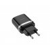 Мережевий зарядний пристрій Hoco C12Q USB QC чорний