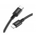 USB кабель Hoco X14 Type-C - Lightning 3A 20W PD 3m чорний