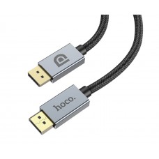 Мультимедийный кабель Hoco US04 8K DisplayPort 1.4 1m черный