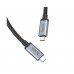 Кабель Hoco US06 USB 3.2 4K Type-C to Type-C PD 100W 2m чорний