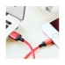 Кабель Hoco X14 USB to MicroUSB 2m чорно-червоний