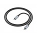 USB кабель Hoco US06 Type-C - Type-C 5A 100W PD 1m чёрный