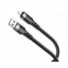 Кабель Borofone BU35 USB to Lightning 1.2m черный