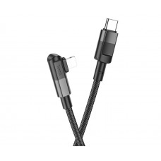 Кабель Hoco U108 Type-C to Lightning PD 2m black