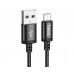 Кабель Hoco X91 USB to MicroUSB 3m чорний