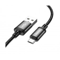 Кабель Hoco X91 USB to MicroUSB 3m чорний